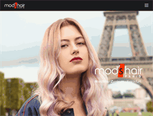 Tablet Screenshot of modshair-frankfurt.de
